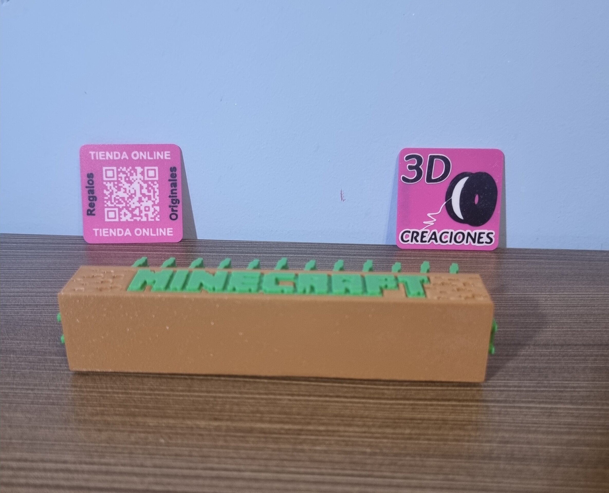 Organizador/Expositor marcos token MINECRAFT kinder Joy - 9