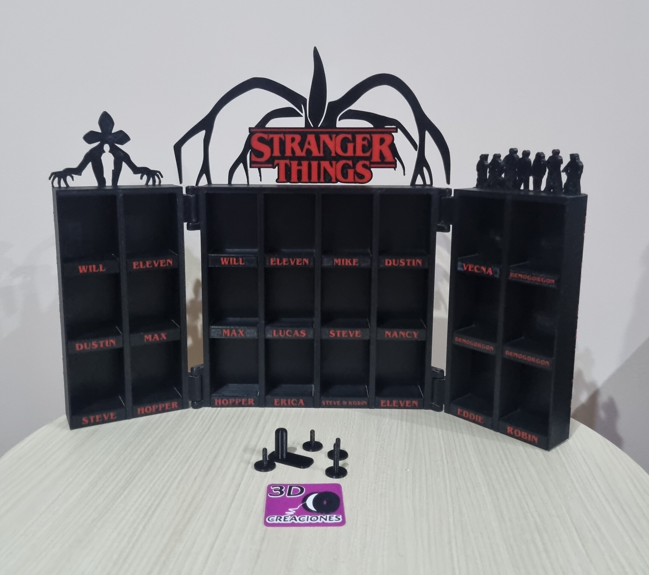 Expositor con bisagras tipo "C" Funko Pop - Kinder Joy "Stranger Things" - 10