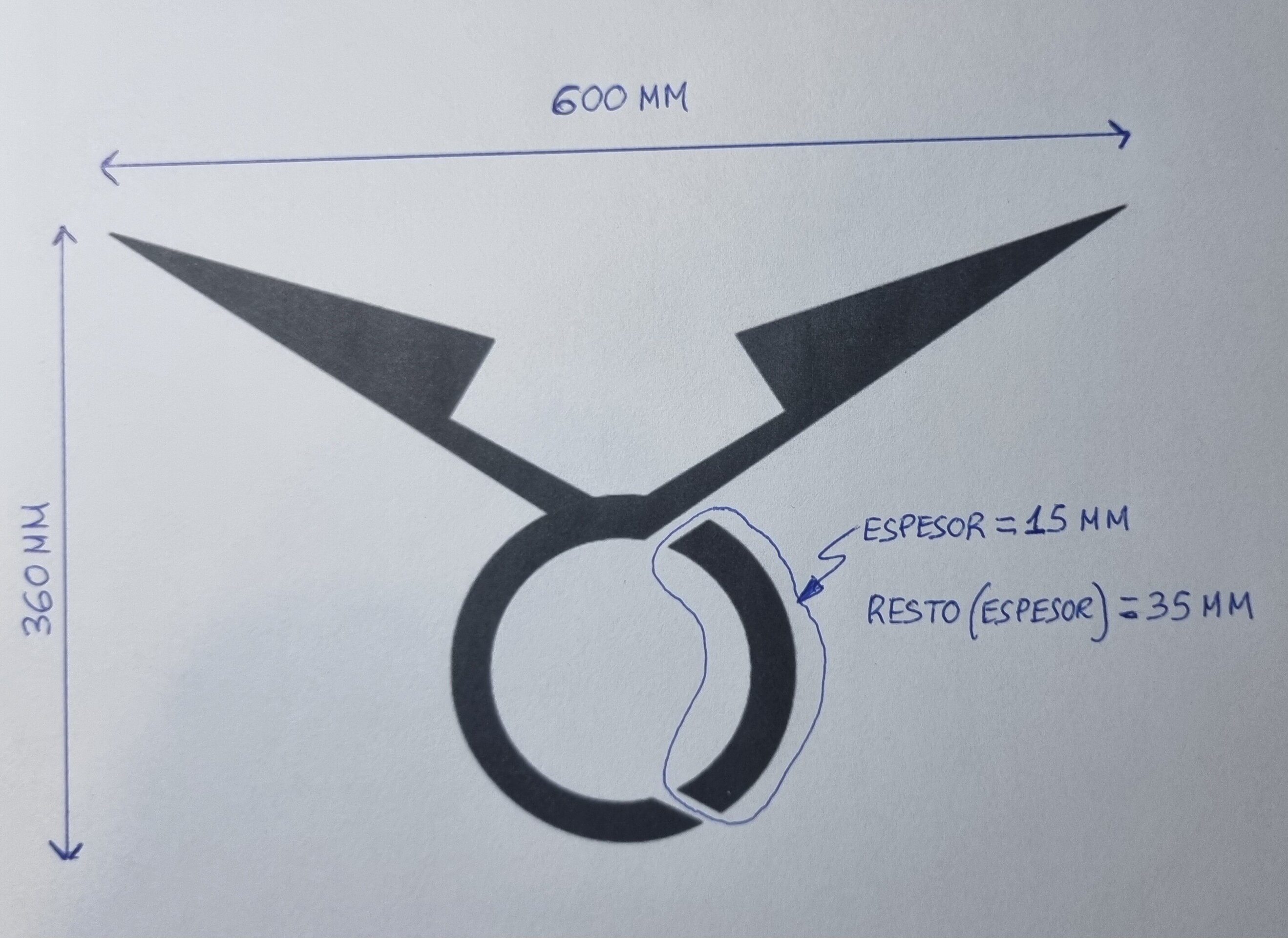 Logo para colocar en la pared (BARBERÍA LA CHARRA) - 2