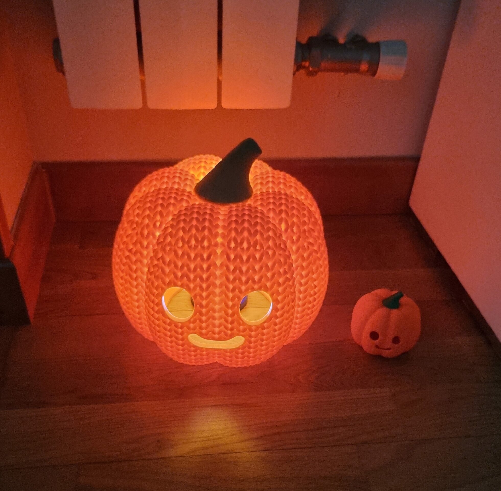 Figuras Halloween con aspecto de tejido con lana - 9