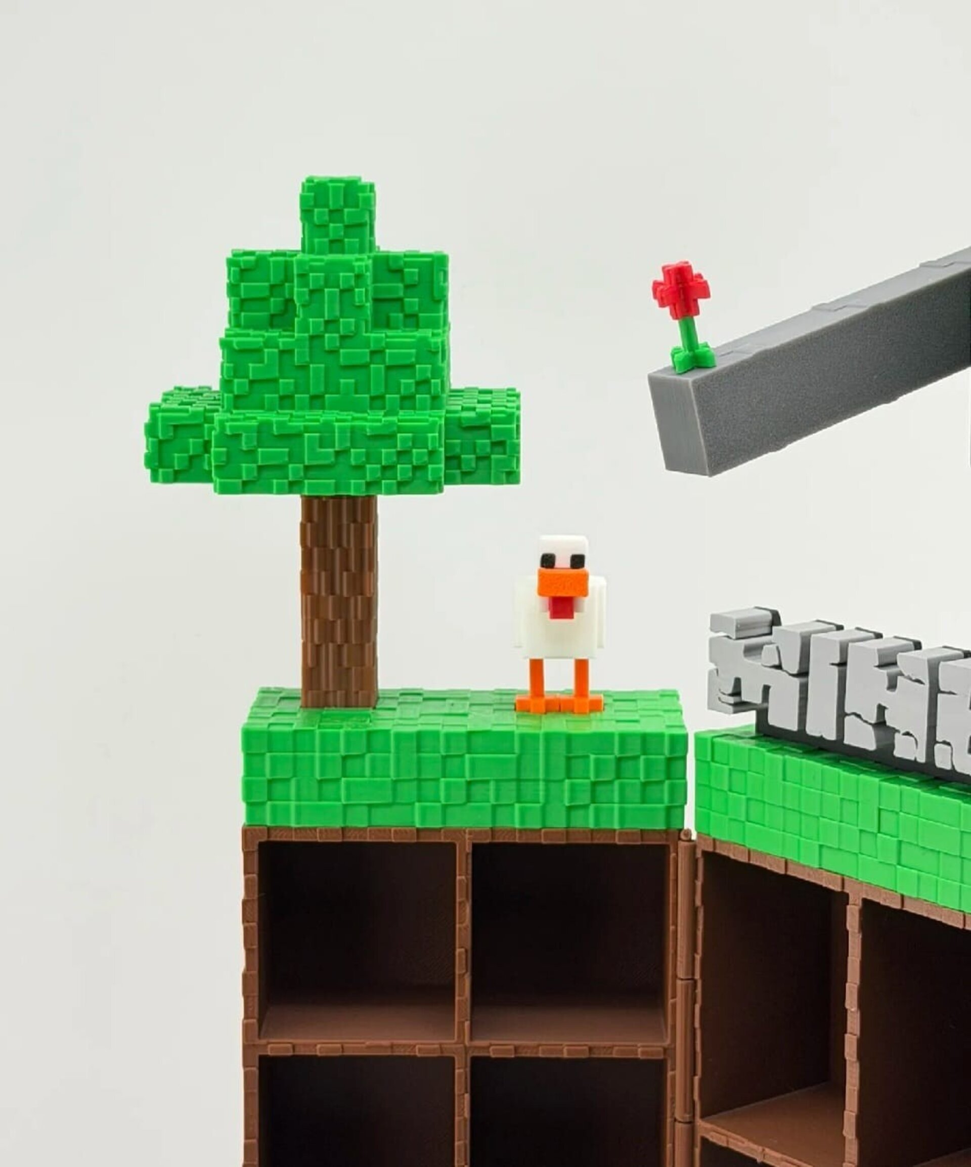 Expositor tipo "D" MINECRAFT kinder Joy - 6