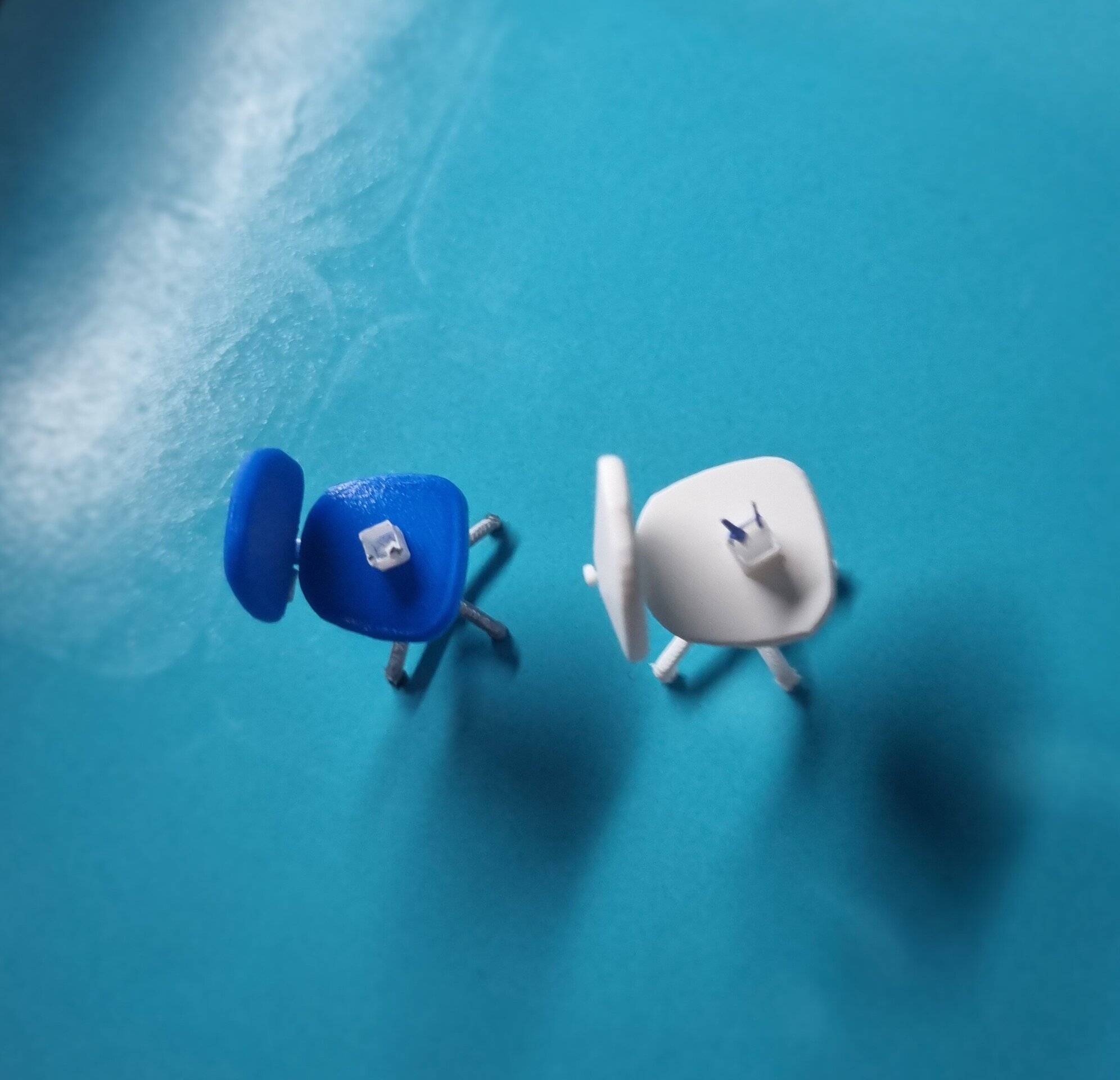 Mobiliario de oficina en miniatura para maqueta - 7