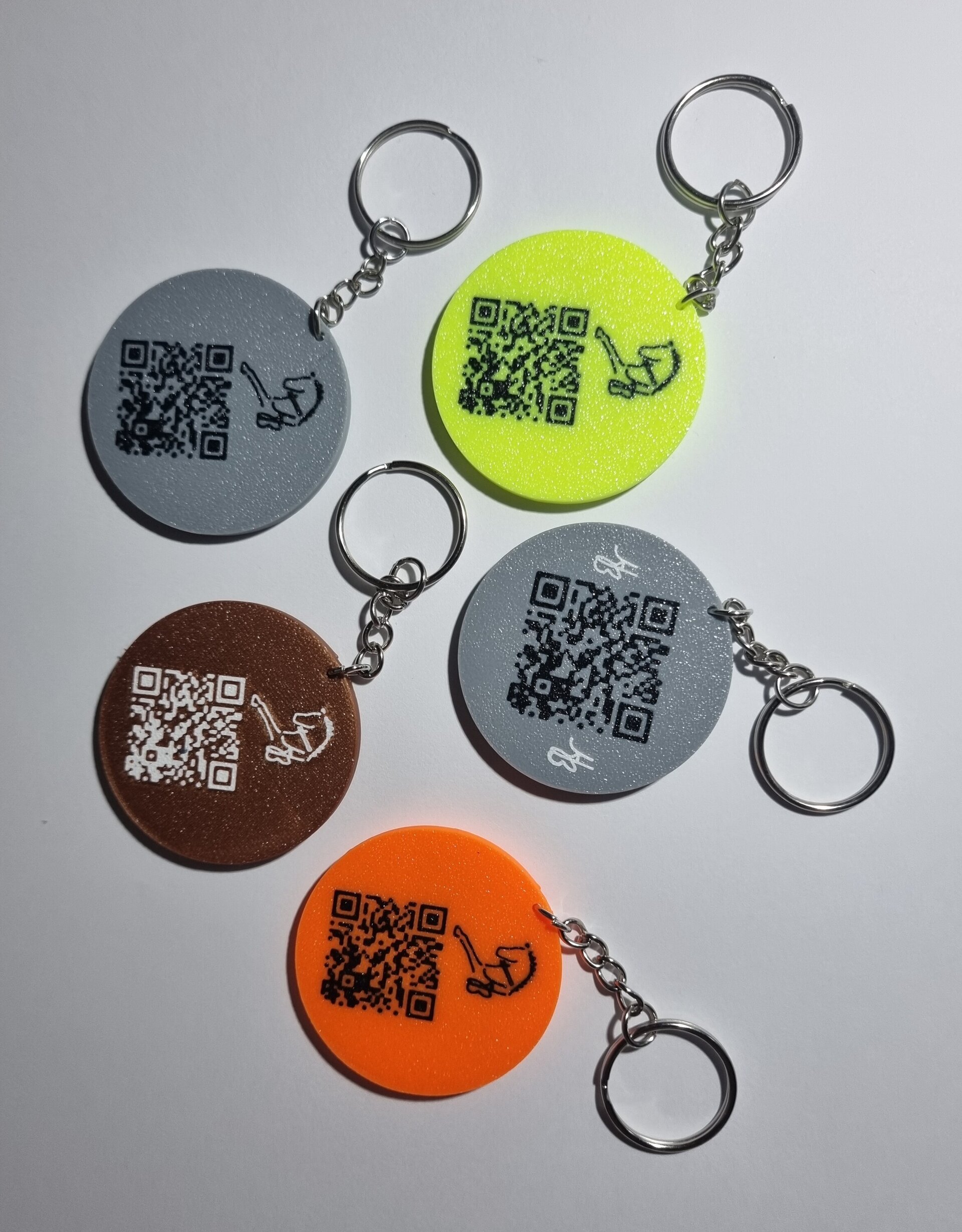 Llavero en relieve con logo/imagen - 8