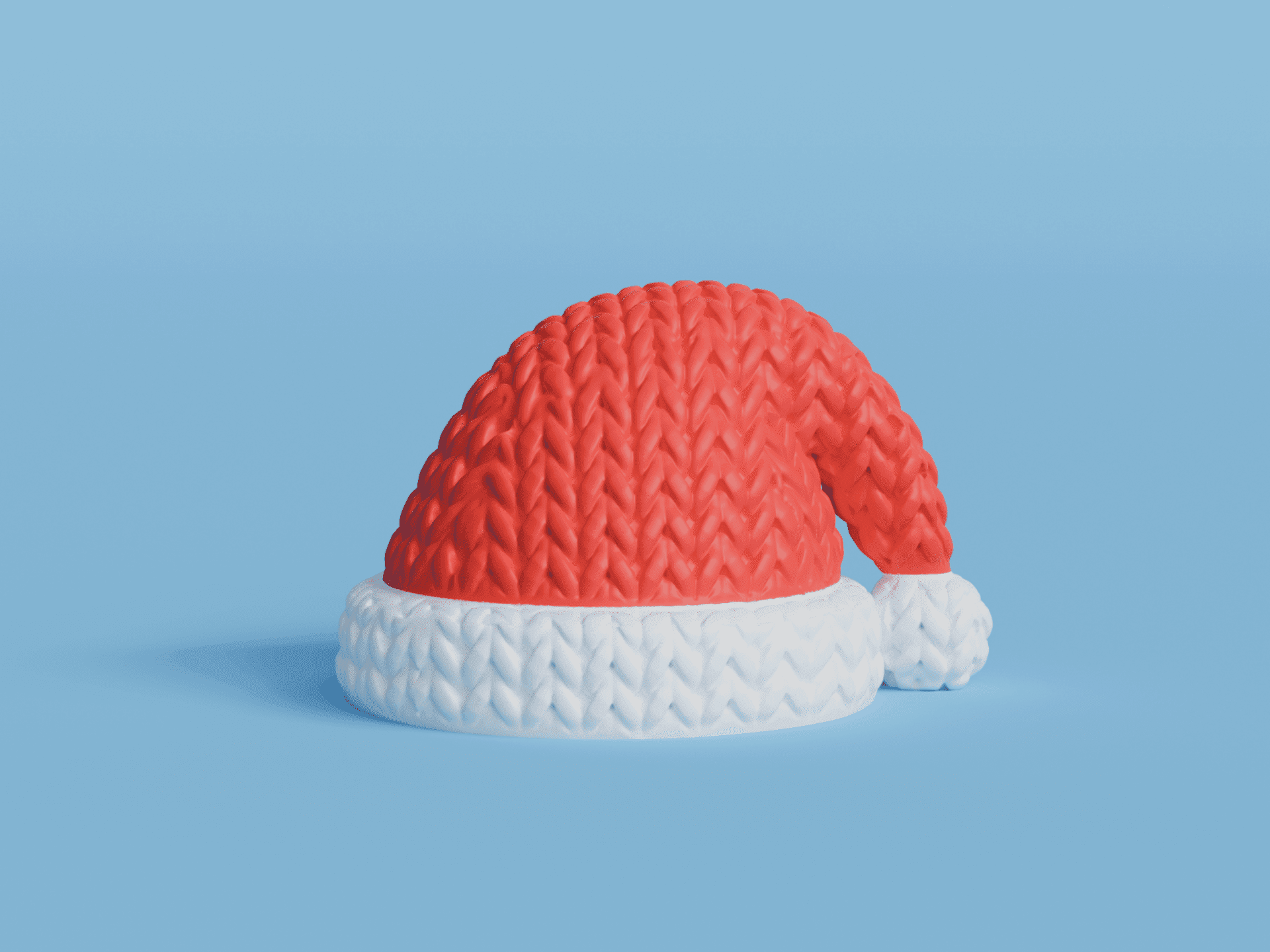 Figuras Navideñas con aspecto de tejido con lana - 4