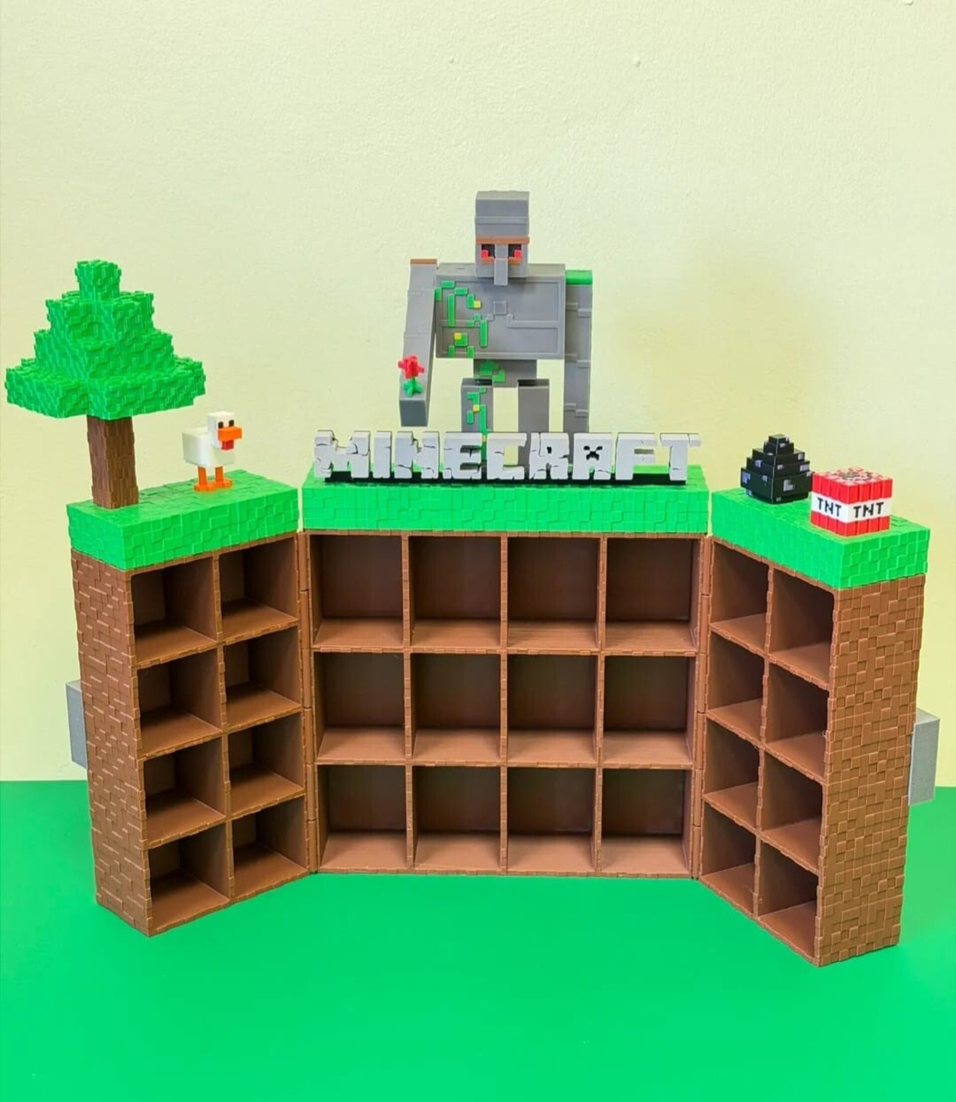 Expositor tipo "D" MINECRAFT kinder Joy - 1