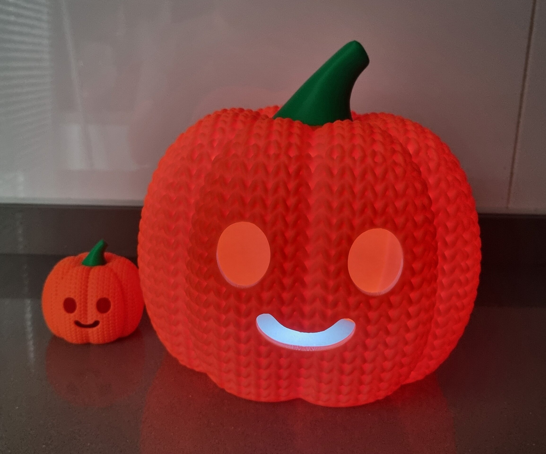 Figuras Halloween con aspecto de tejido con lana - 8